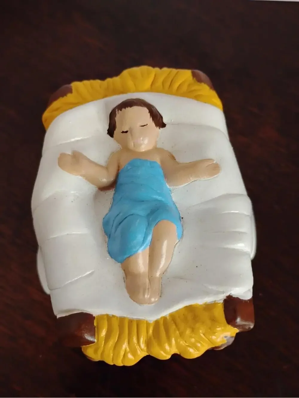 1980s Vintage‎ Ceramic Baby Jesus Figurine